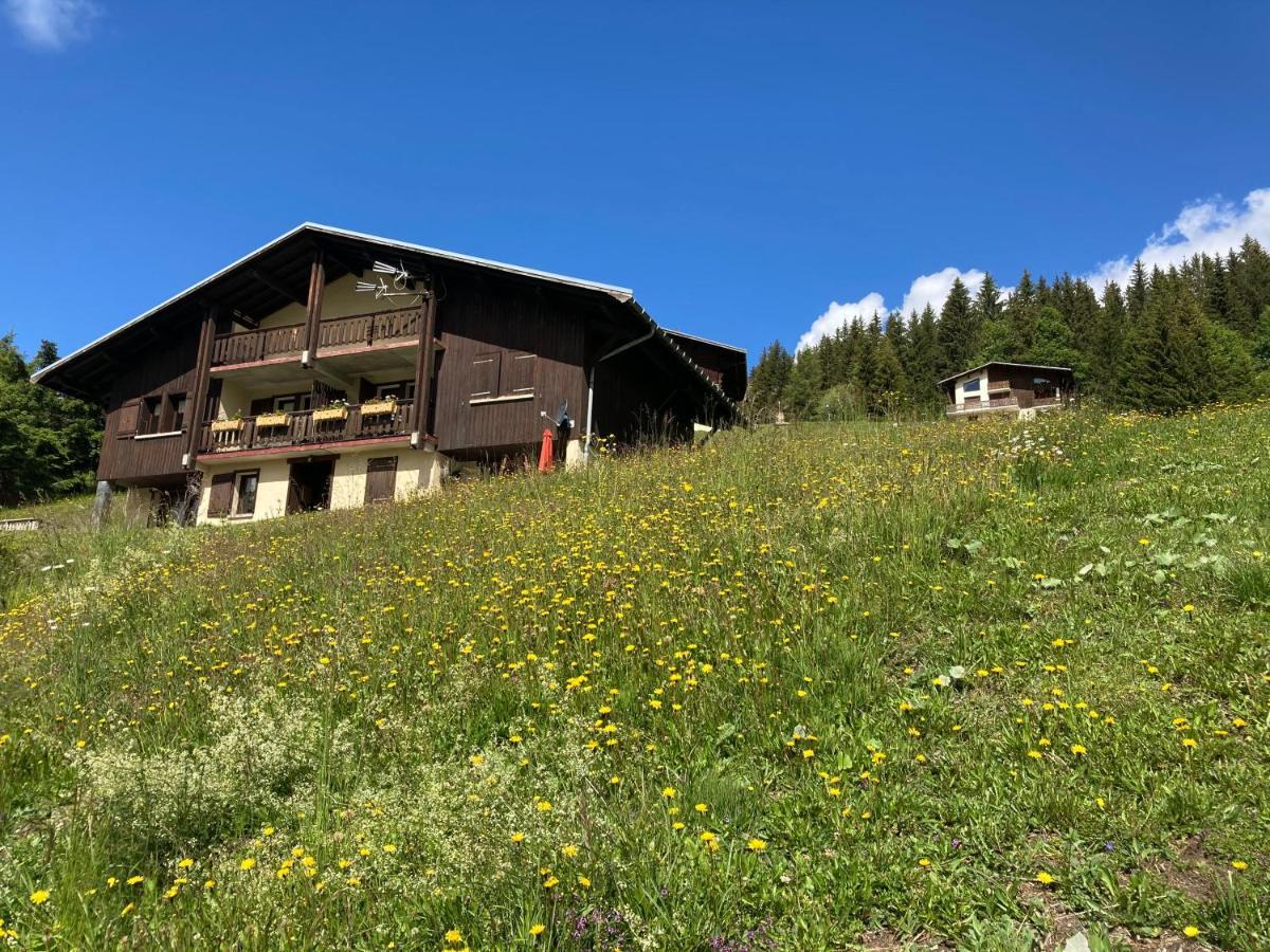 Demi Chalet Le Lachat Notre-Dame-de-Bellecombe Exterior foto